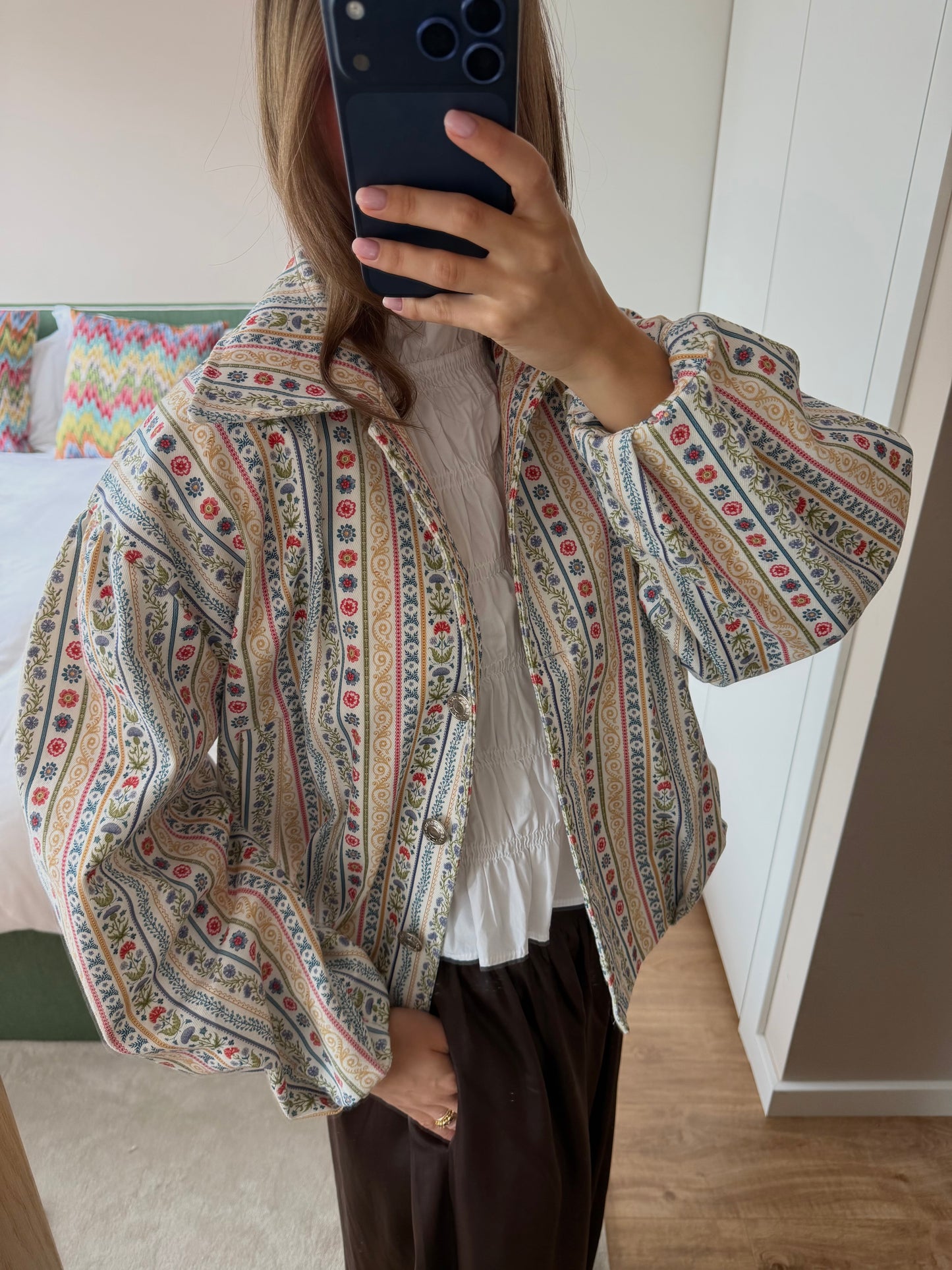 FLORAL VINTAGE JACKET
