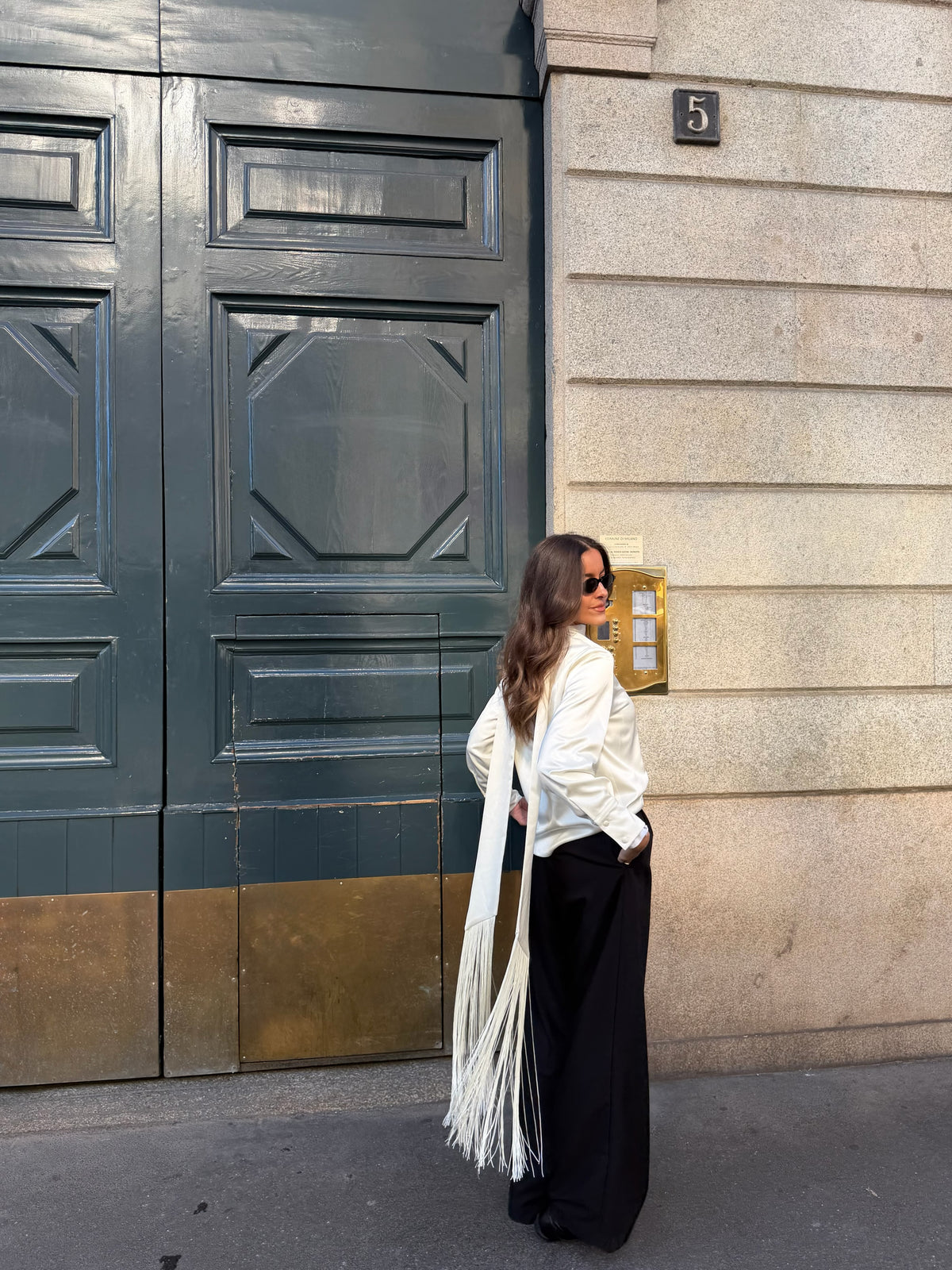 Johanna Satin Blouse