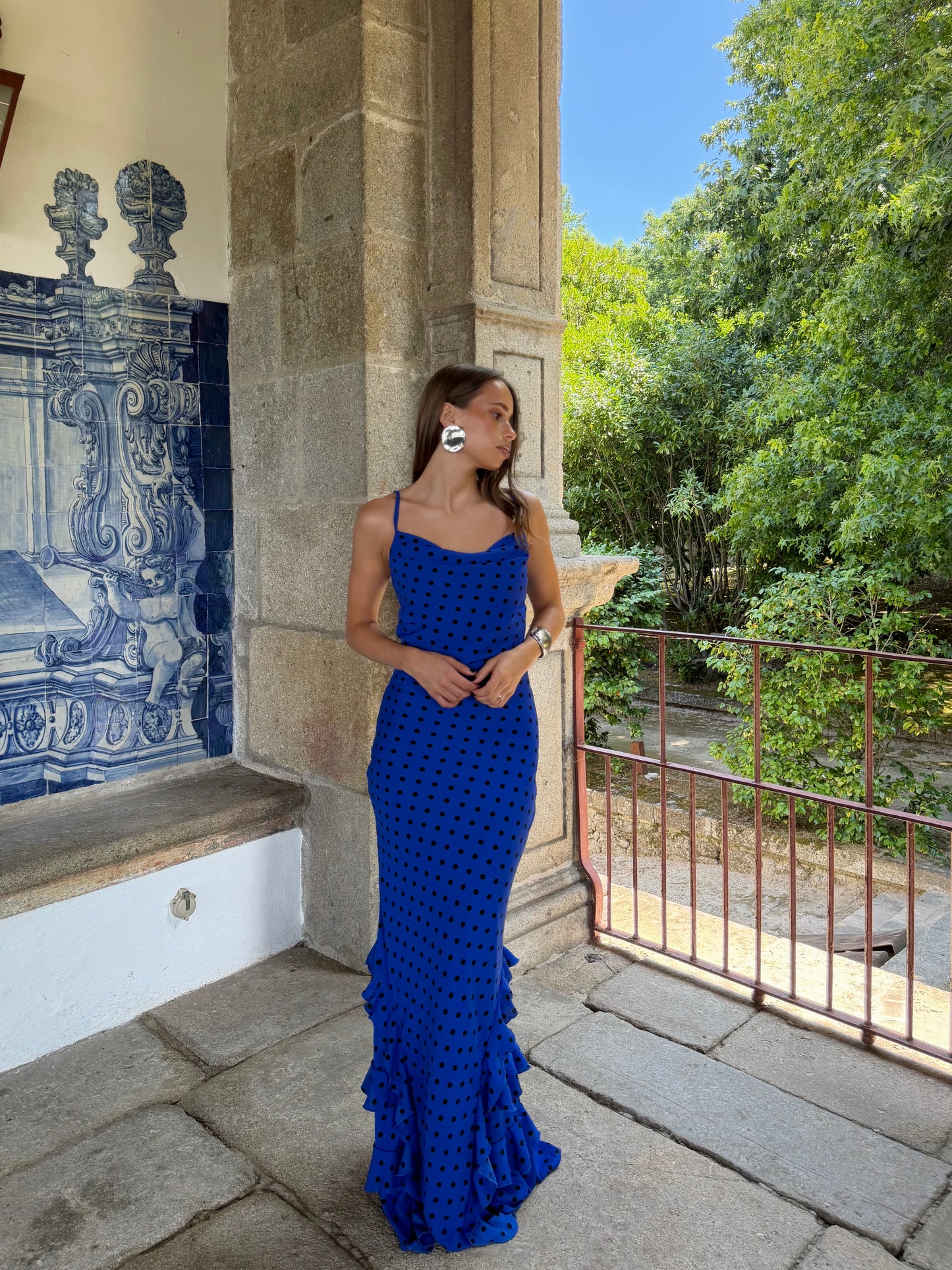 Sevilla Polka Dot Dress