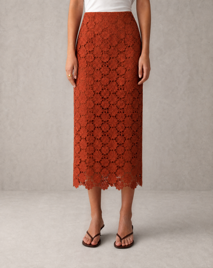 Lace Crochet Skirt
