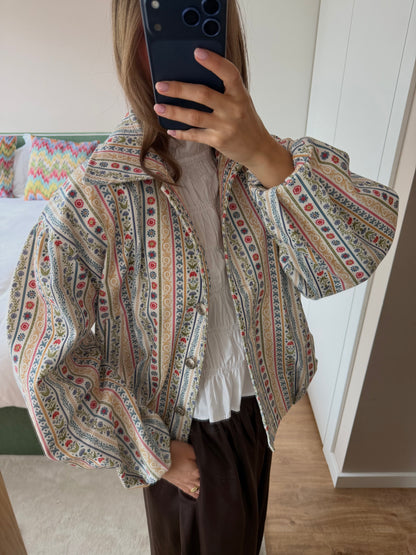 FLORAL VINTAGE JACKET