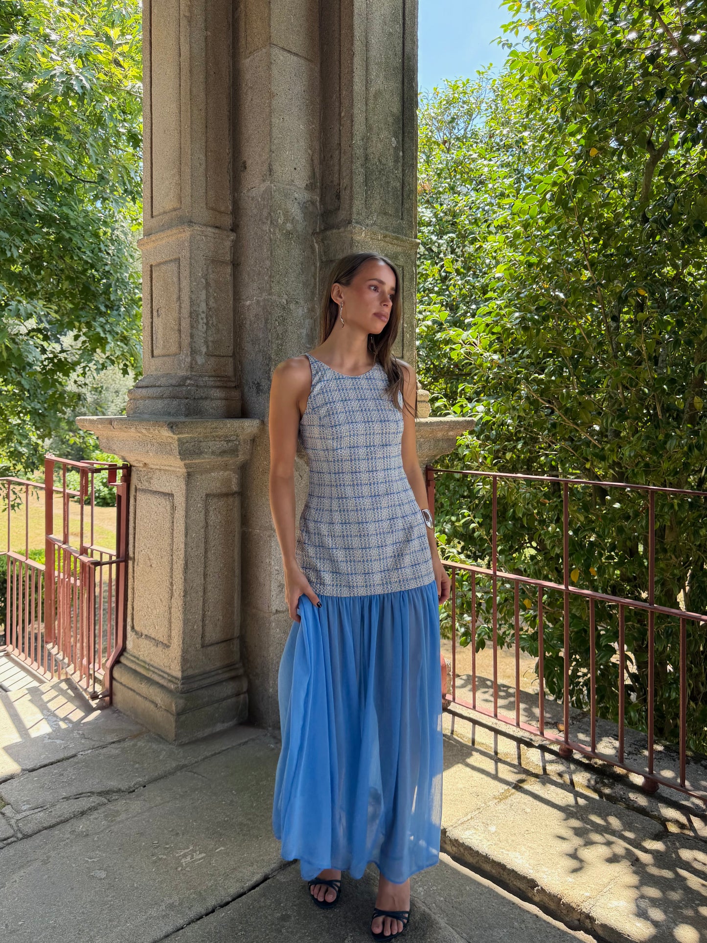 Caroline Tweed Dress