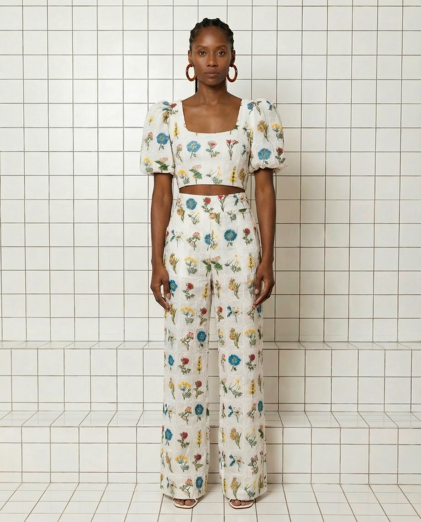 Embroidery Pants