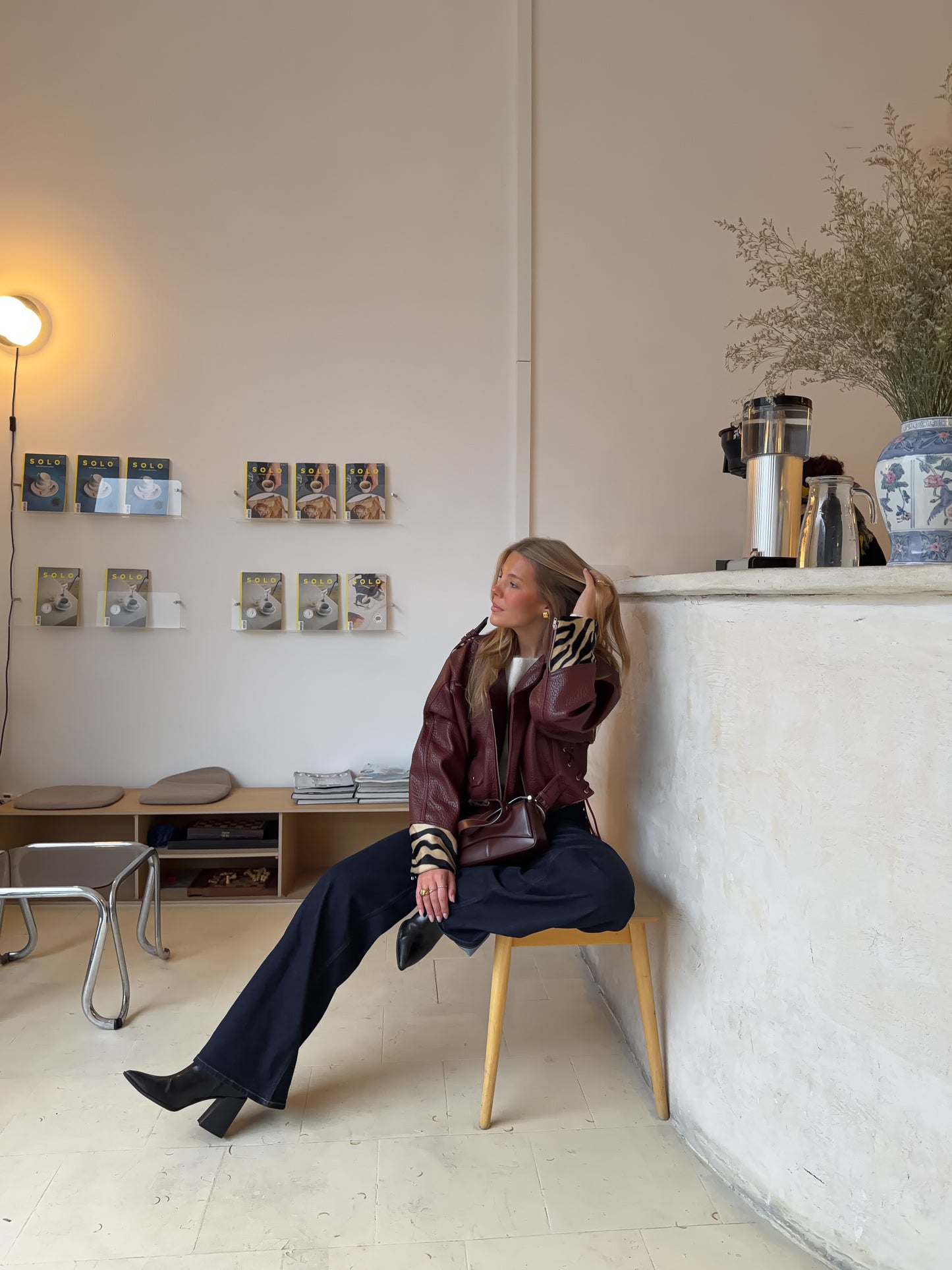 The Pinterest Jacket Burgundy