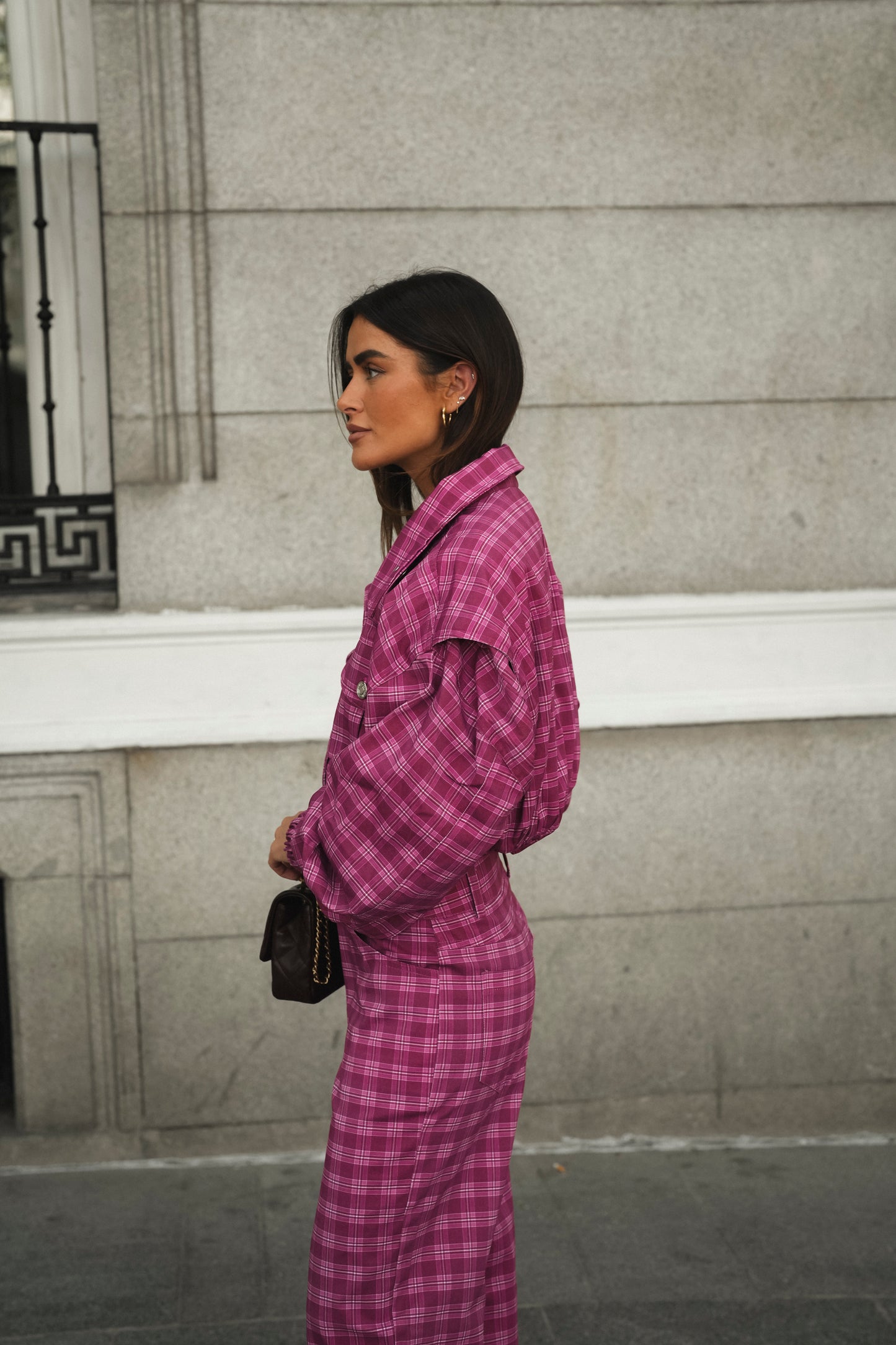 Checked Twill Jacket