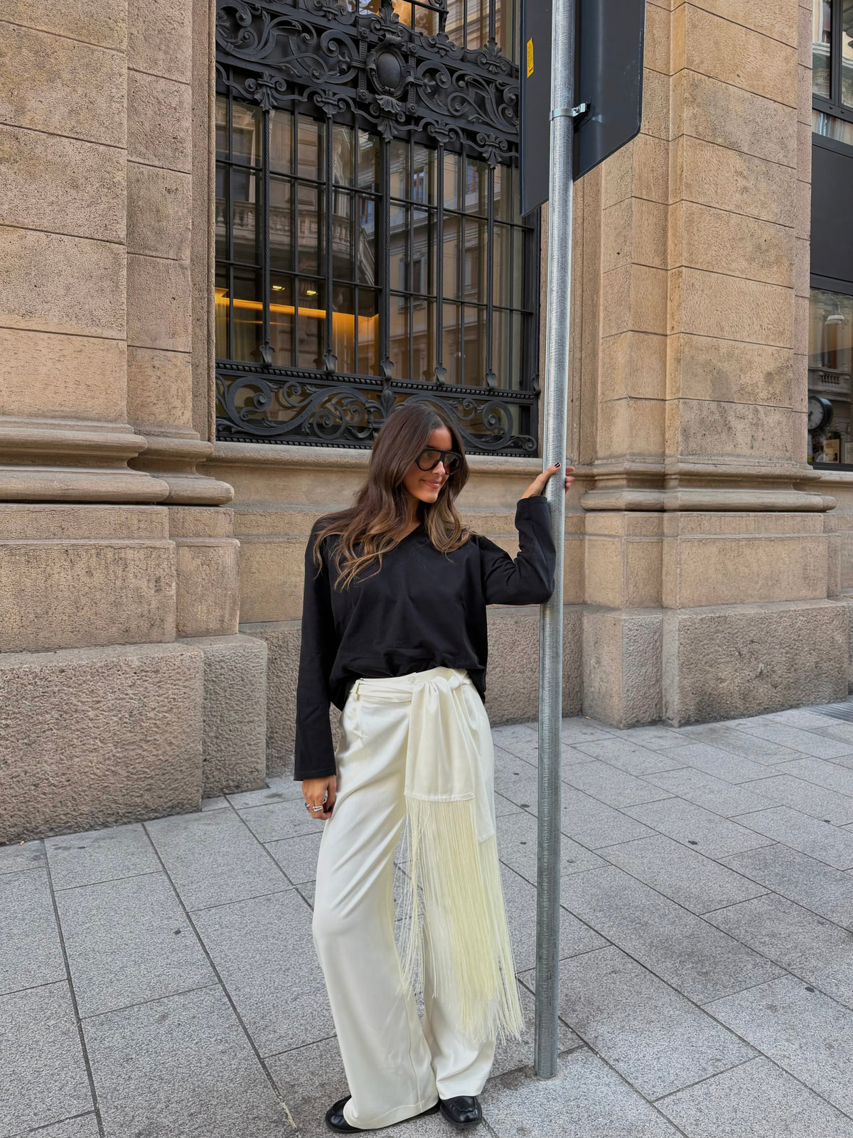 CHARLOTTE PEARL IVORY PANTS