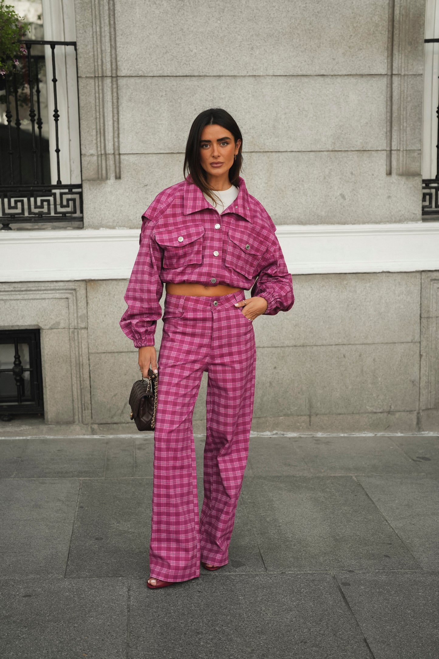 Checked Twill Jacket