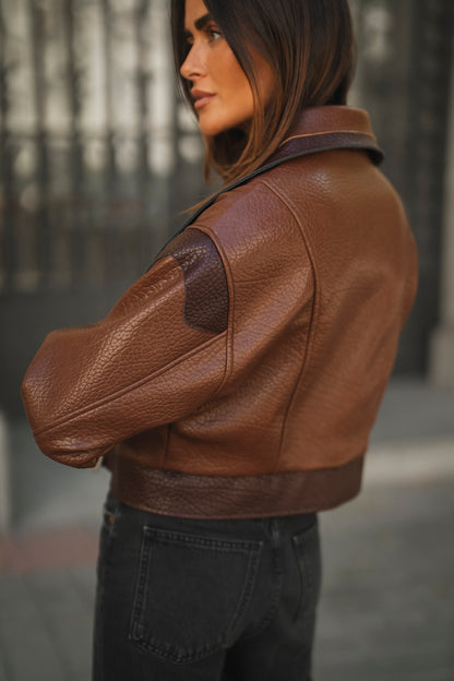 Textured Caramel Jacket