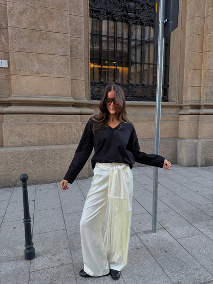 CHARLOTTE PEARL IVORY PANTS