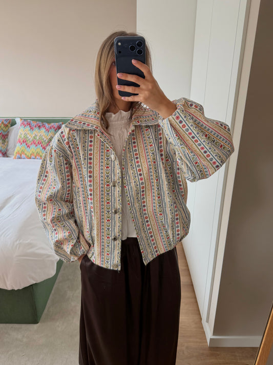 FLORAL VINTAGE JACKET