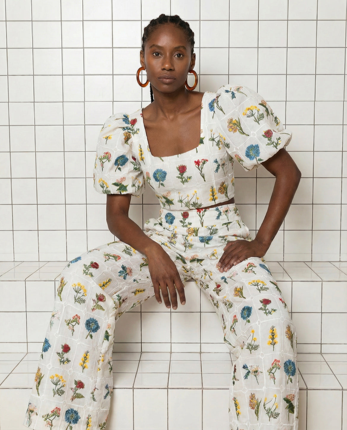 Embroidery Pants