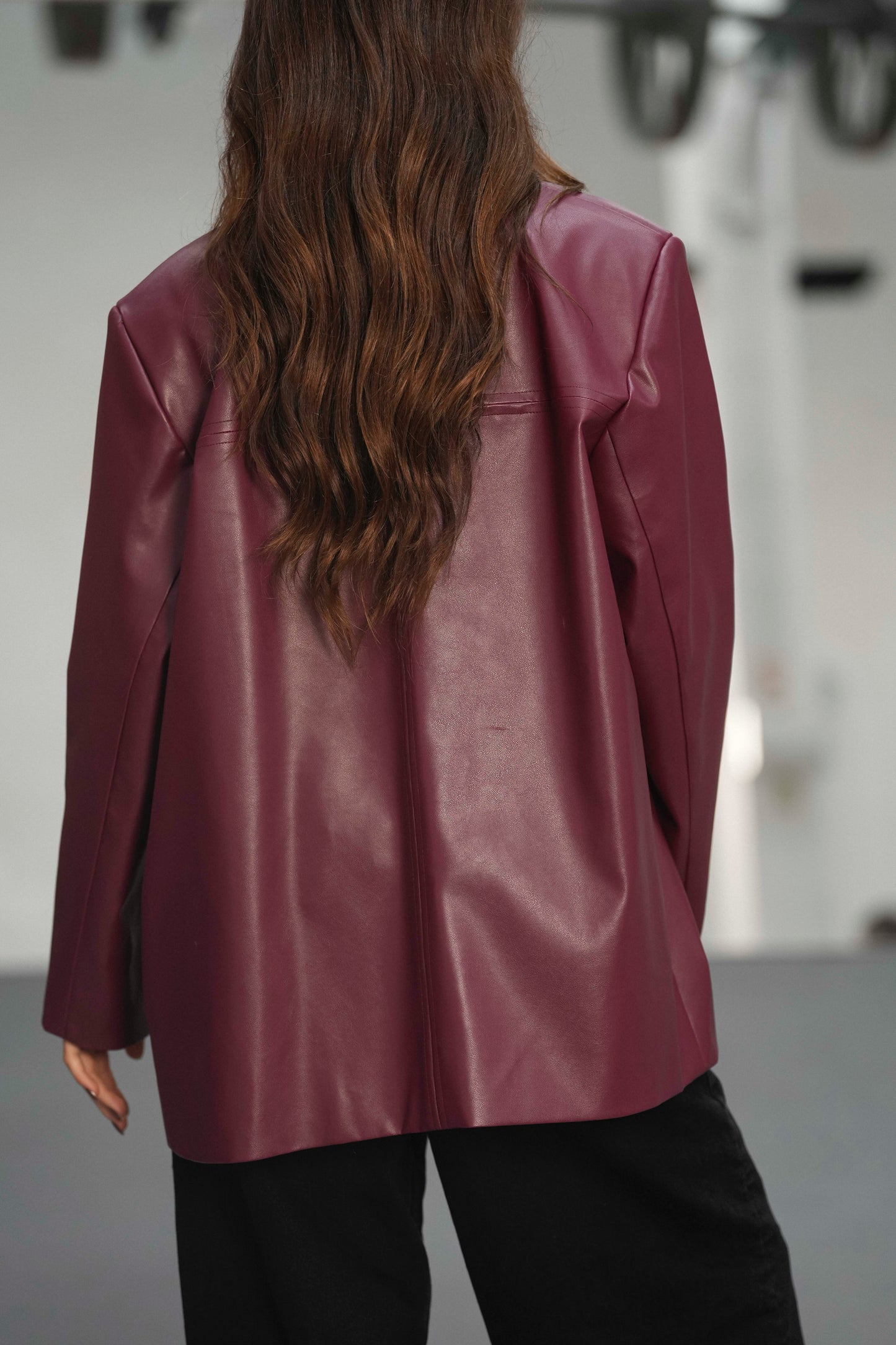 Timeless Burgundy Coat