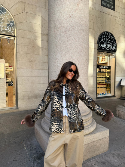 Isis Animal Print Jacket