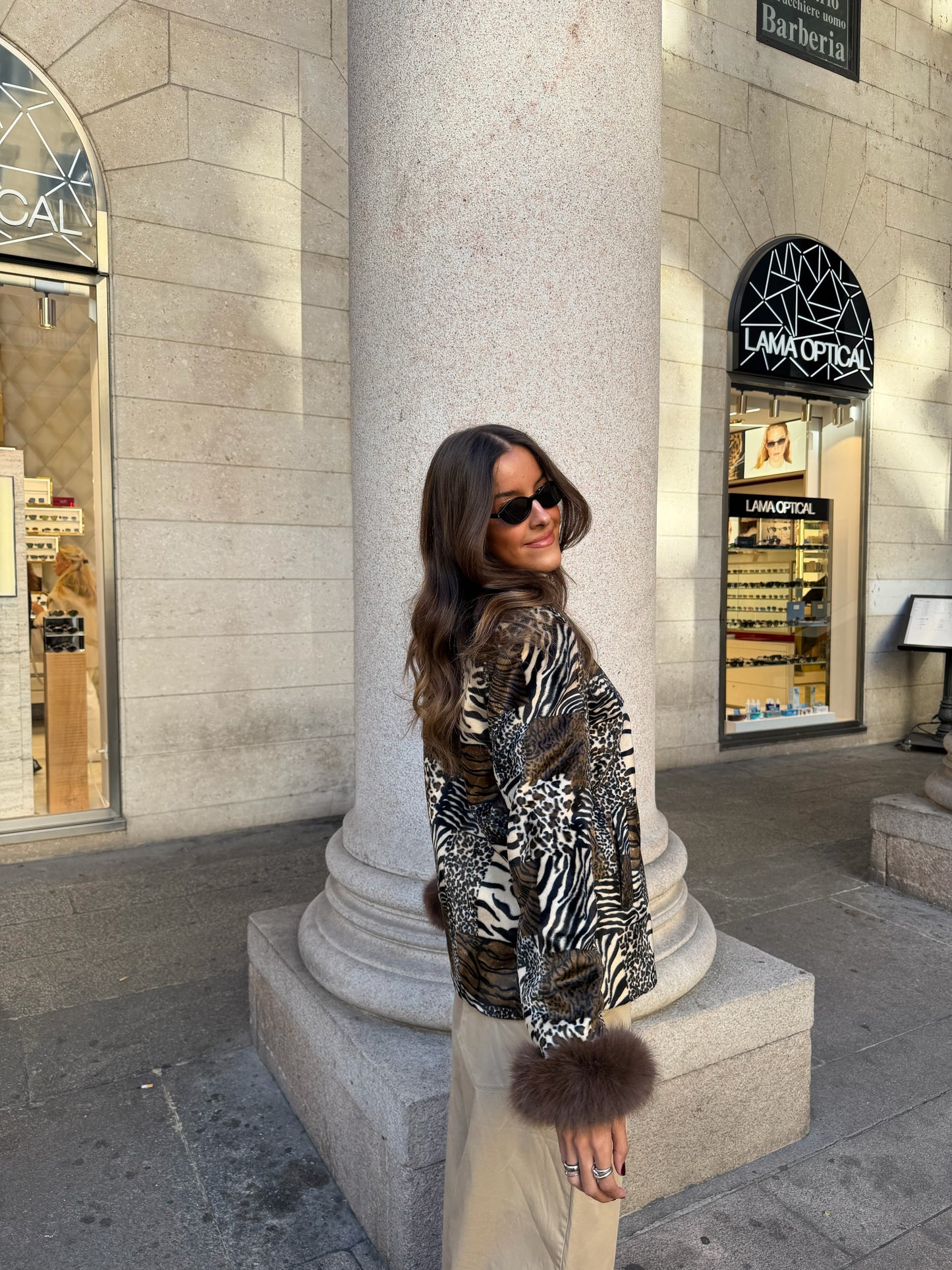 Isis Animal Print Jacket