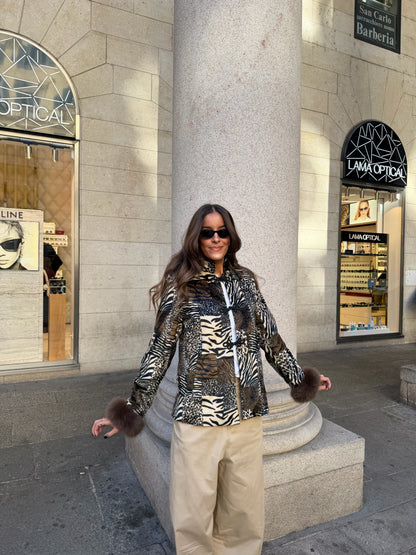 Isis Animal Print Jacket