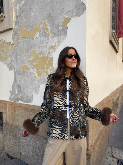 Isis Animal Print Jacket