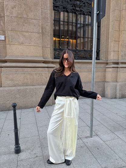 CHARLOTTE PEARL IVORY PANTS