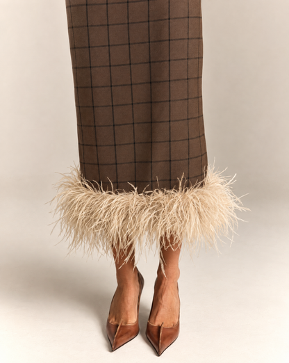 Livia Feathers Skirt