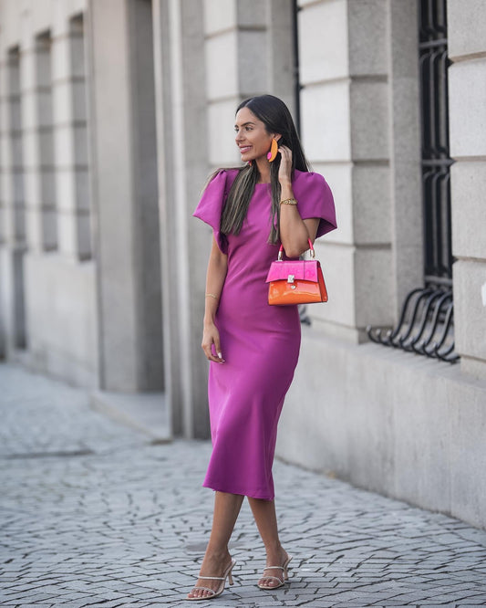 Purple Antonella Dress